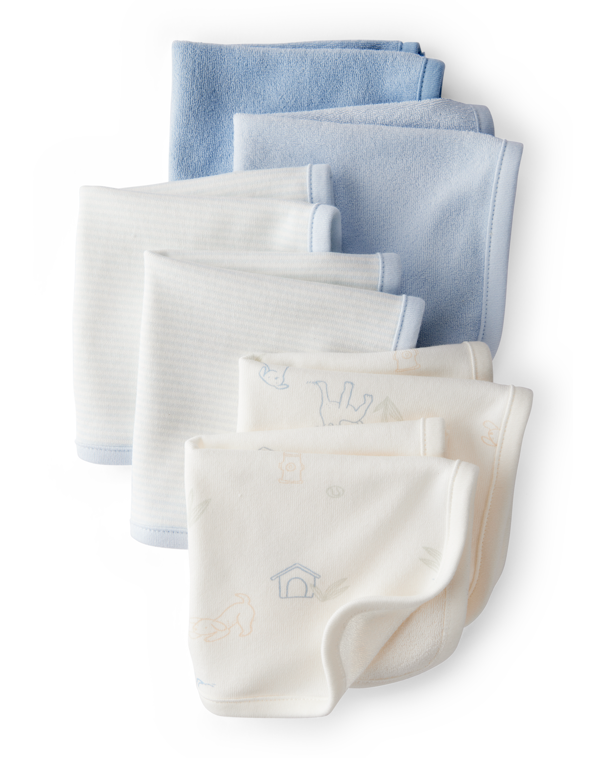 Baby 6-Pack Wash Cloths