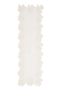 Ivory Georgette Scarf