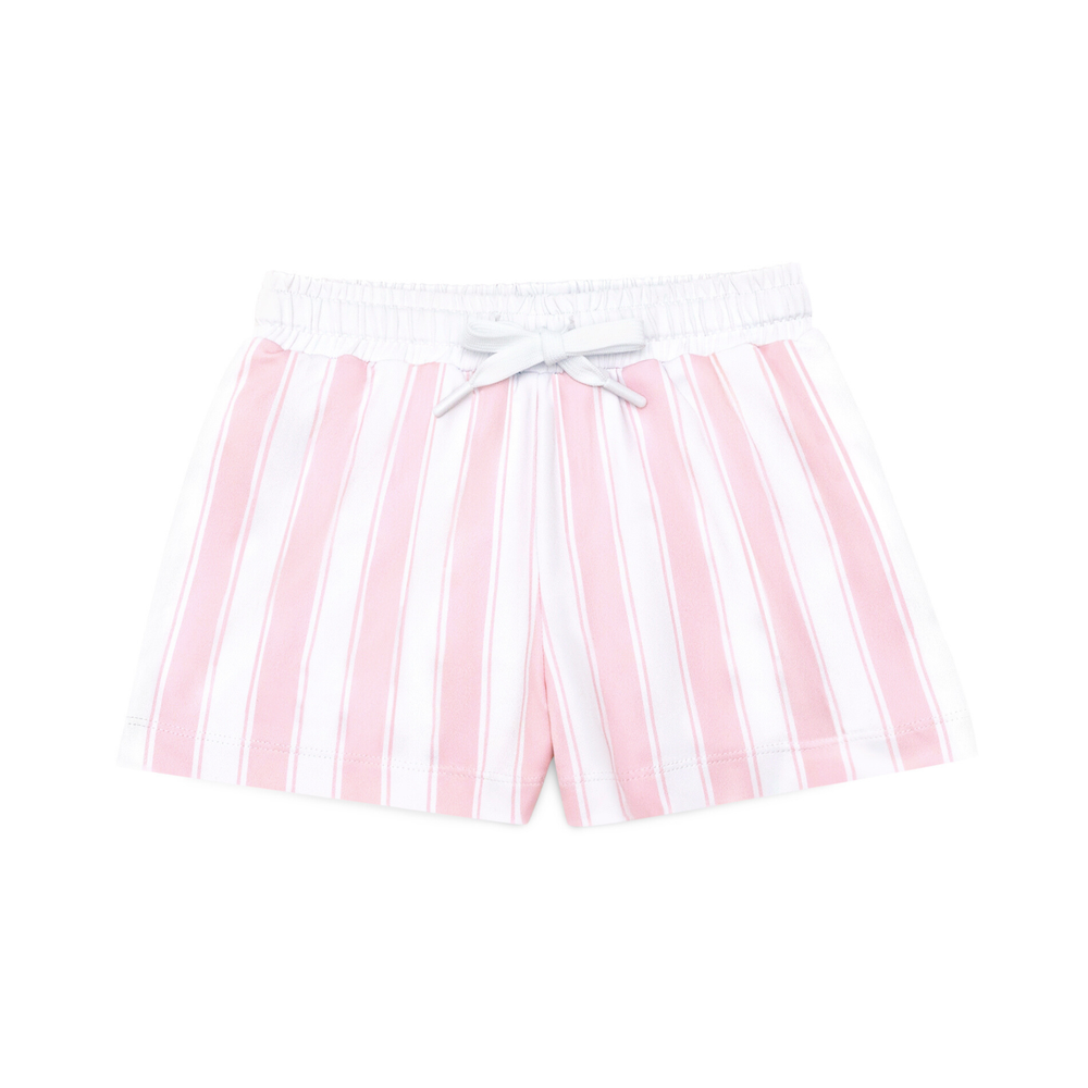 Classic boys’ swim trunks by Henry Duvall in a tailored above-the-knee fit with UPF 50+ protection, featuring an elastic waistband and drawstring for a comfortable summer look.