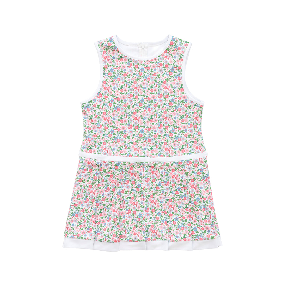 Henry Duvall Taft Tennis Dress for girls, classic preppy athletic dress with built-in shorts made from soft stretchy performance fabric for tennis and summer activities.