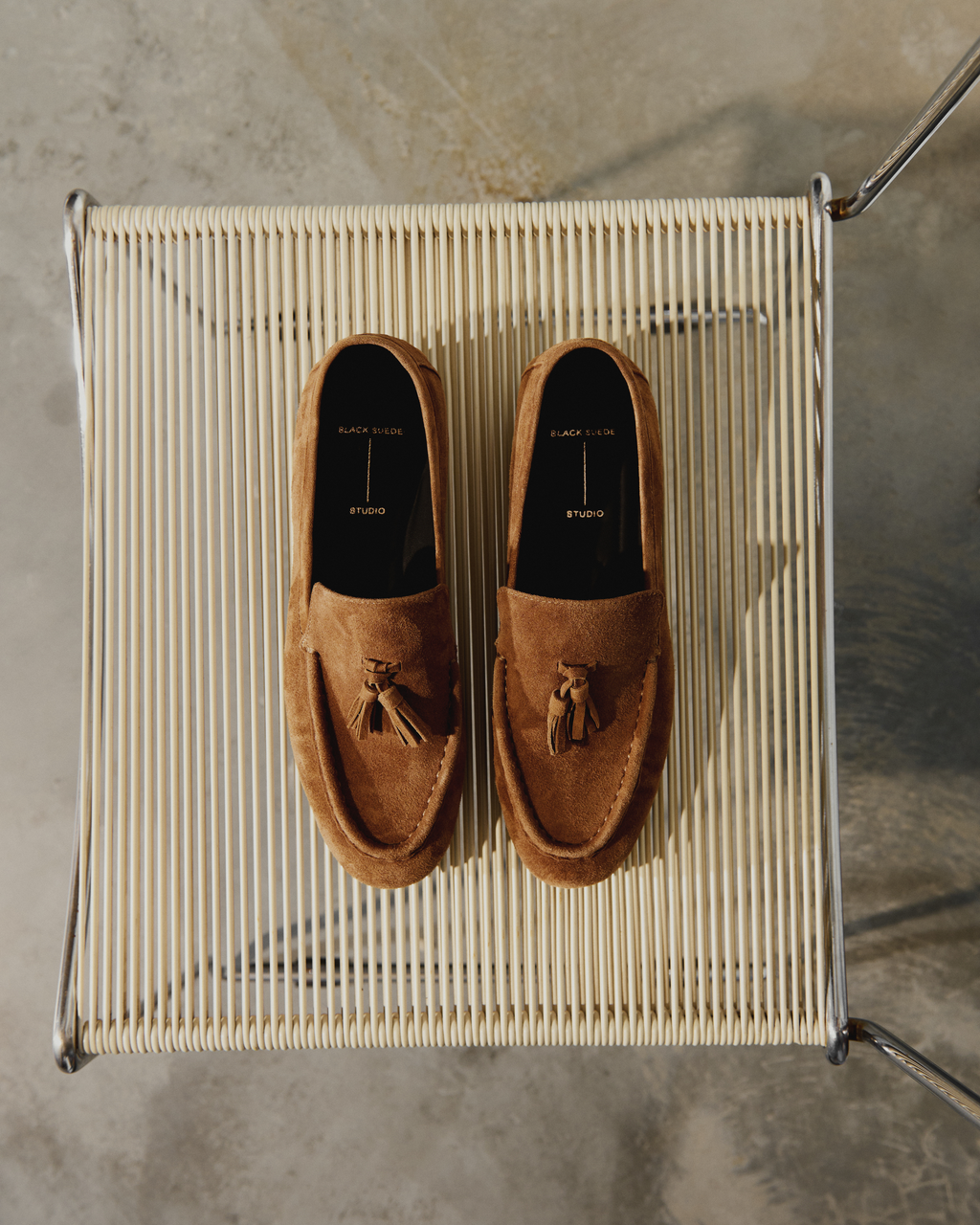 Finn Loafer in Tobacco Suede