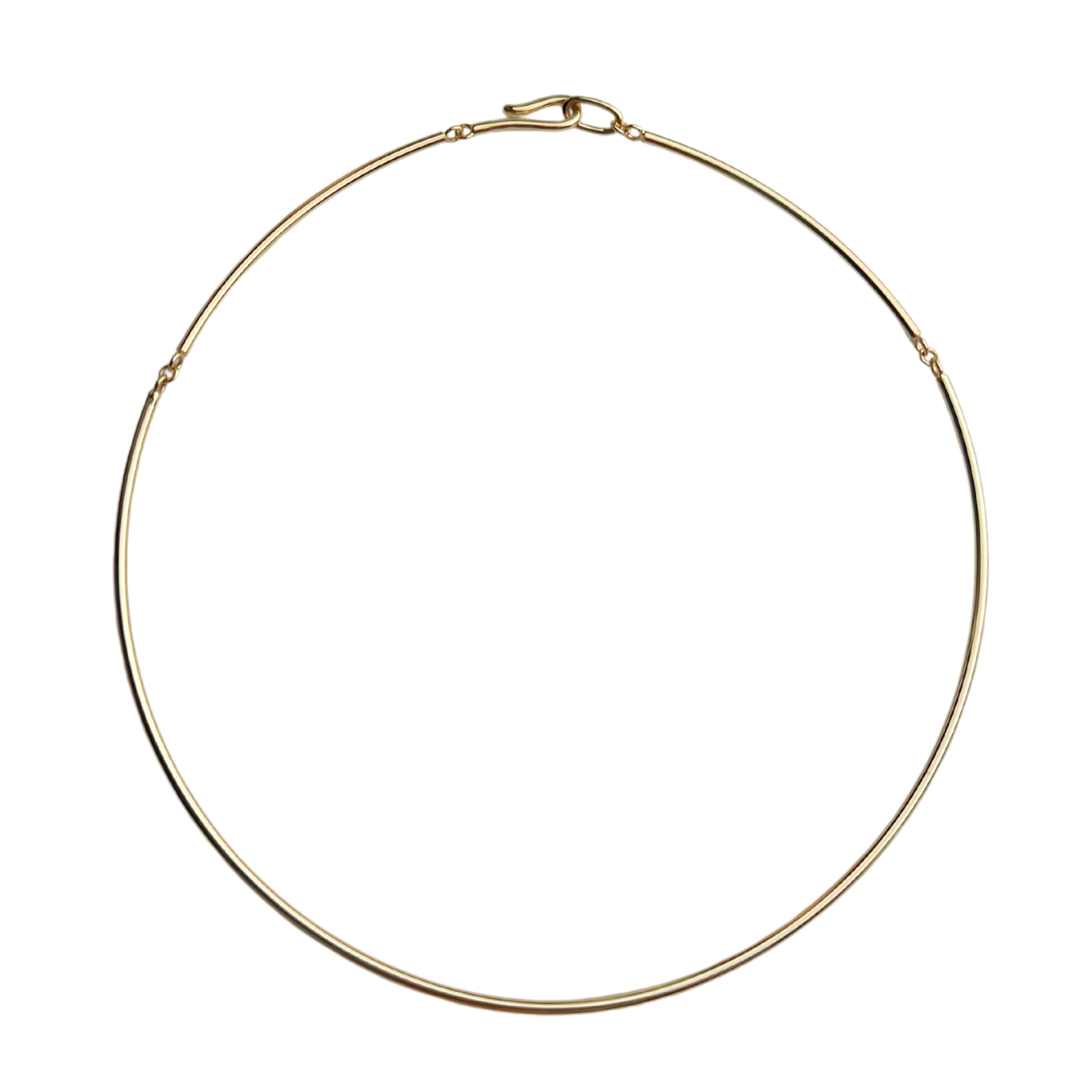 golden collar necklace