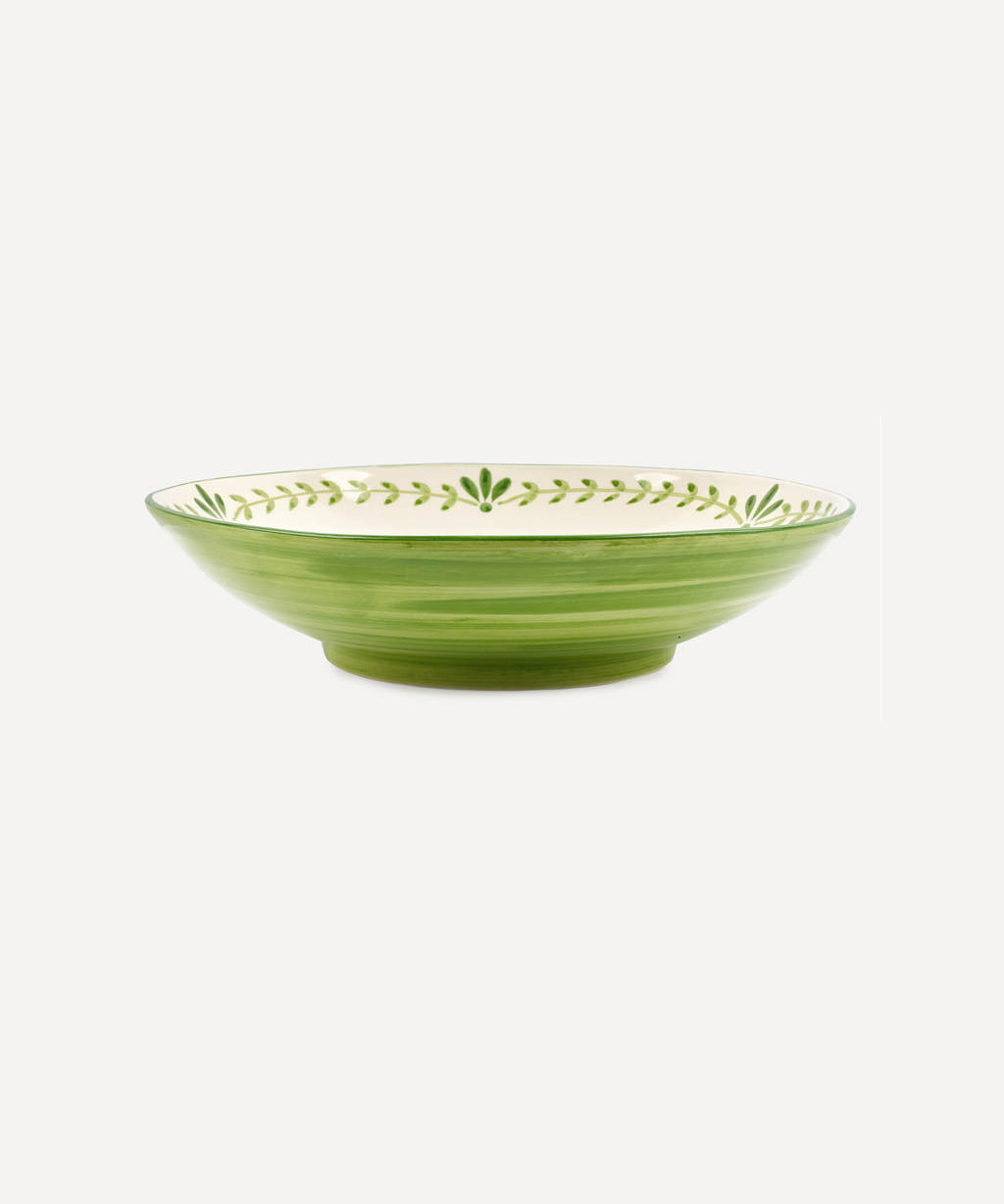 Rebecca Udall, Elouise Serving Bowl, Green Front View