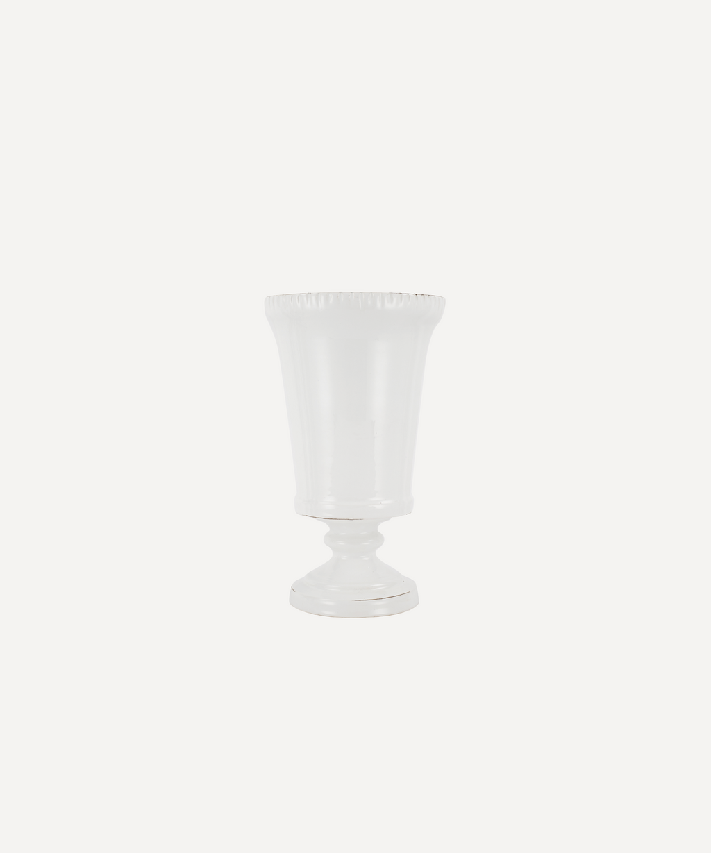 Rebecca Udall, White Flora Urn Vase, Medium 