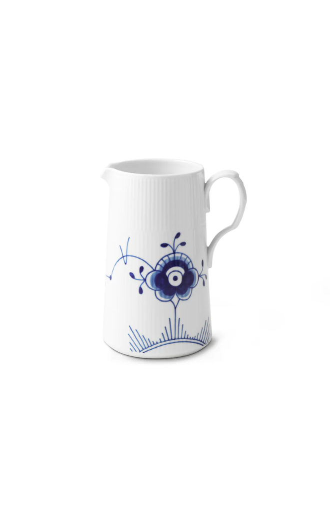 Blue Fluted Mega Modern Jug 1.7L