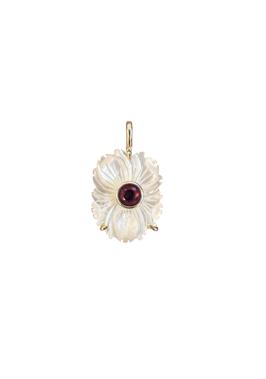 Mother Of Pearl Month Charm