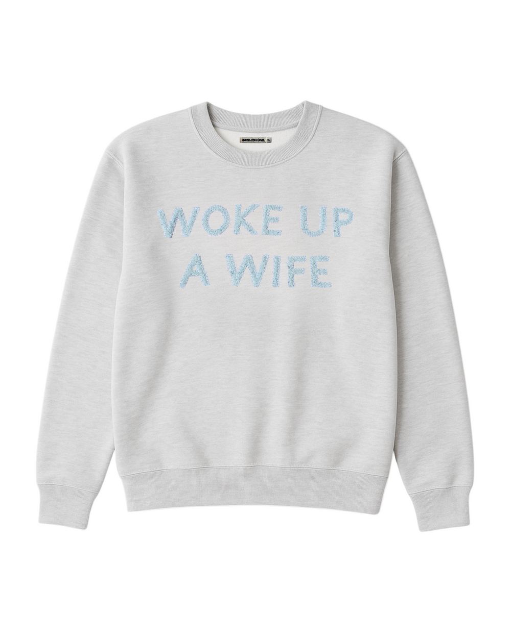 Terrycloth Letter Sweatshirt