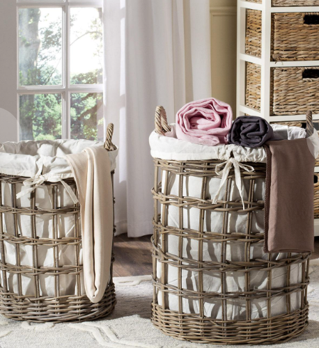 2-Piece Adisa Laundry Basket Set