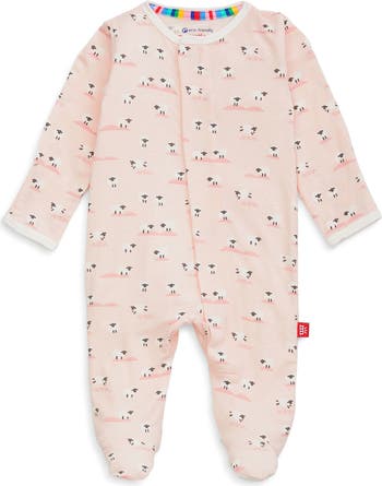 Baa Baa Fitted One-Piece Pajamas