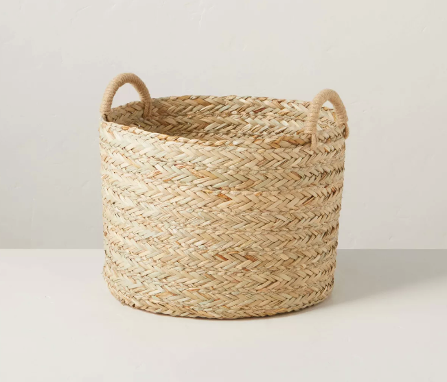 Braided Grass Storage Basket - Hearth & Hand™ with Magnolia