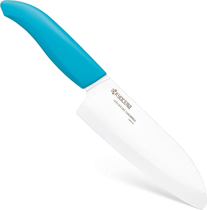 Blue Ceramic Kitchen Knife 5.5”