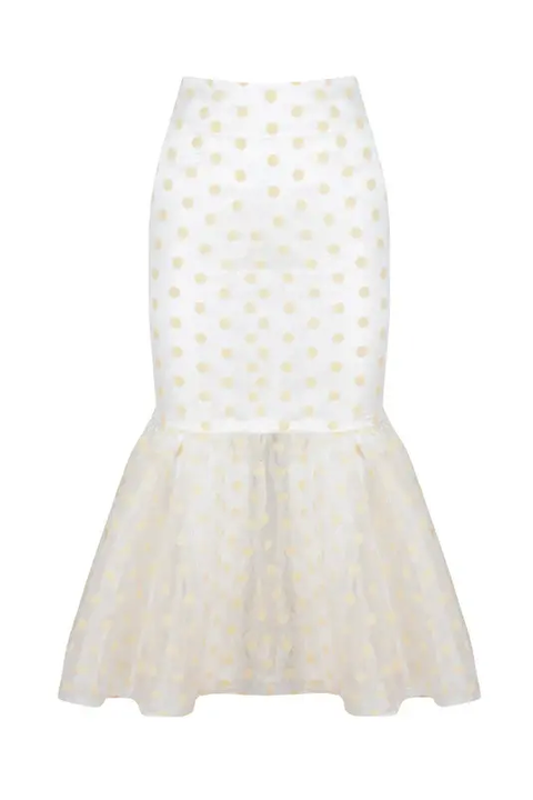 Clemence Set in Organza Polka Dot