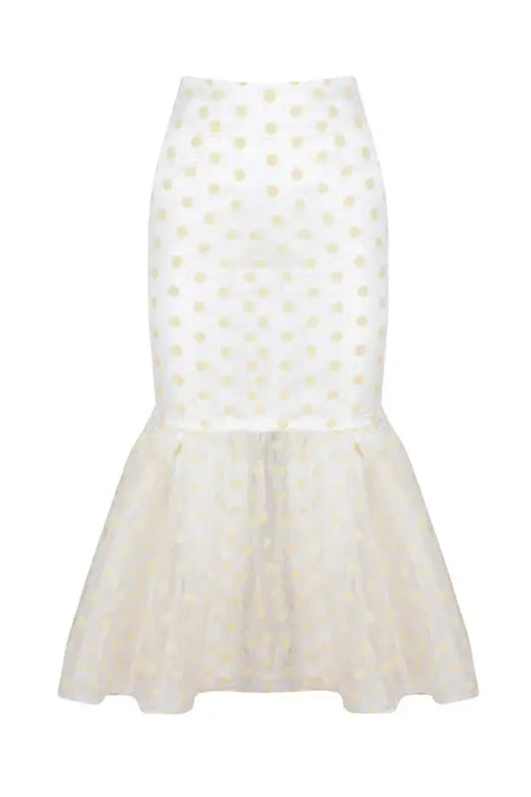 Clemence Set in Organza Polka Dot