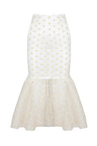 Clemence Set in Organza Polka Dot