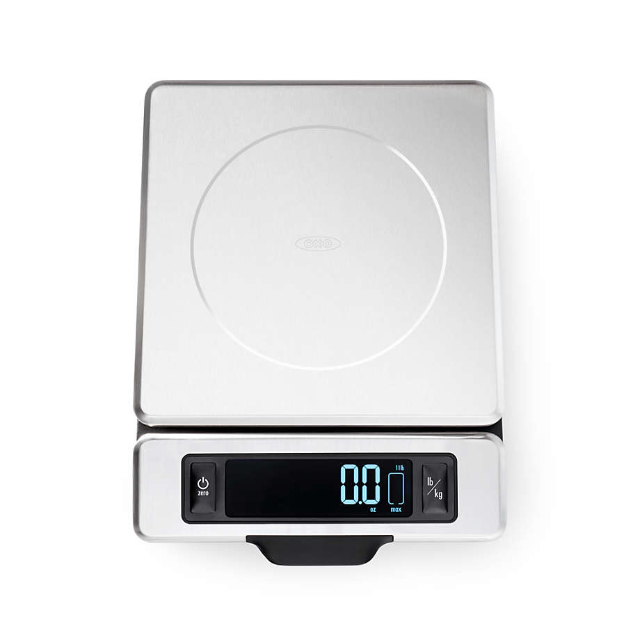 11-lb. Stainless Steel Kitchen Scale