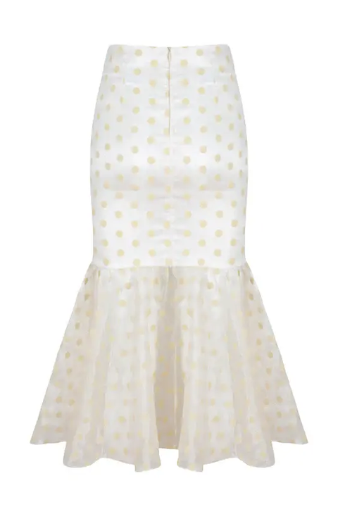 Clemence Set in Organza Polka Dot