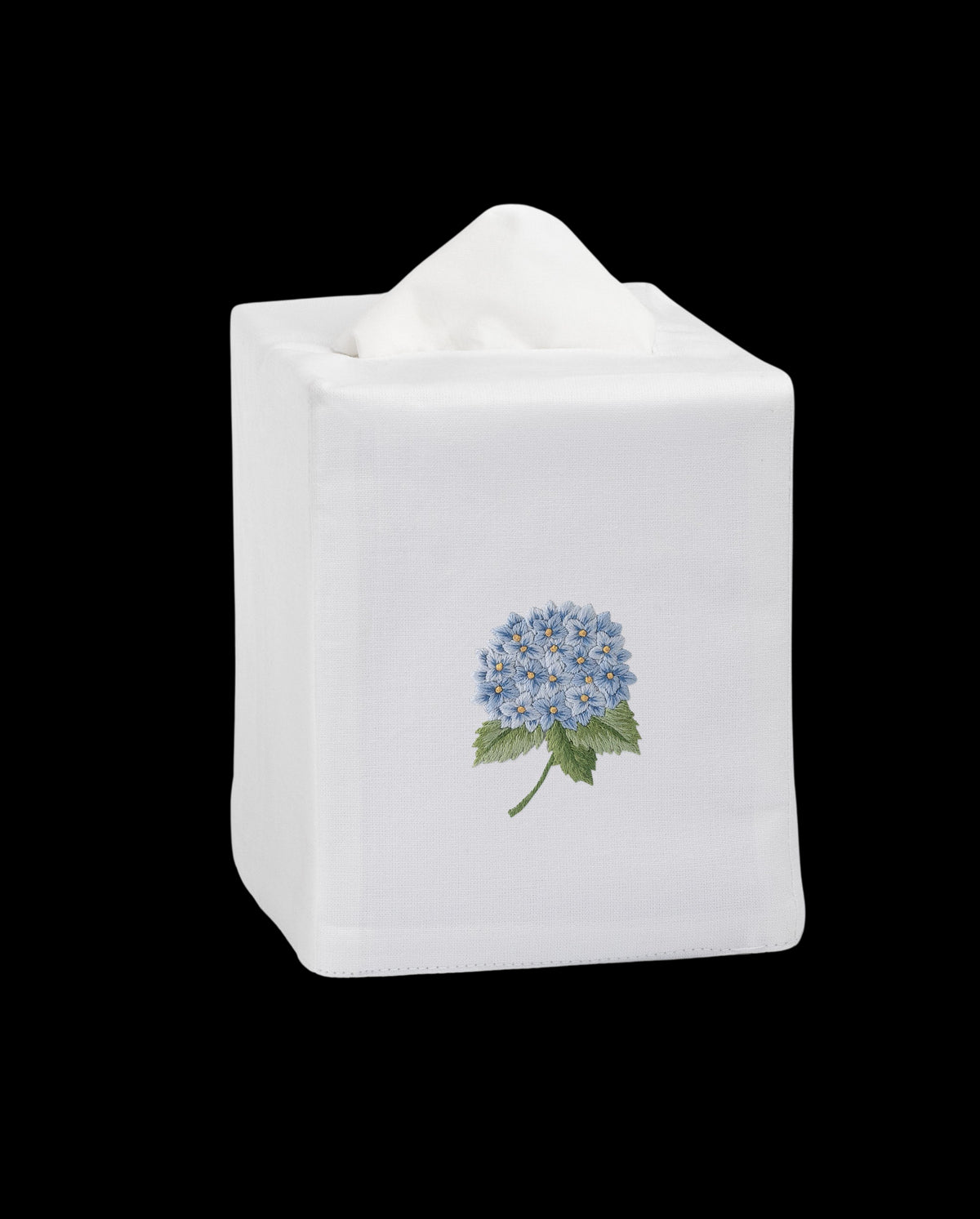 Hydrangea Blue Tissue Box Cover