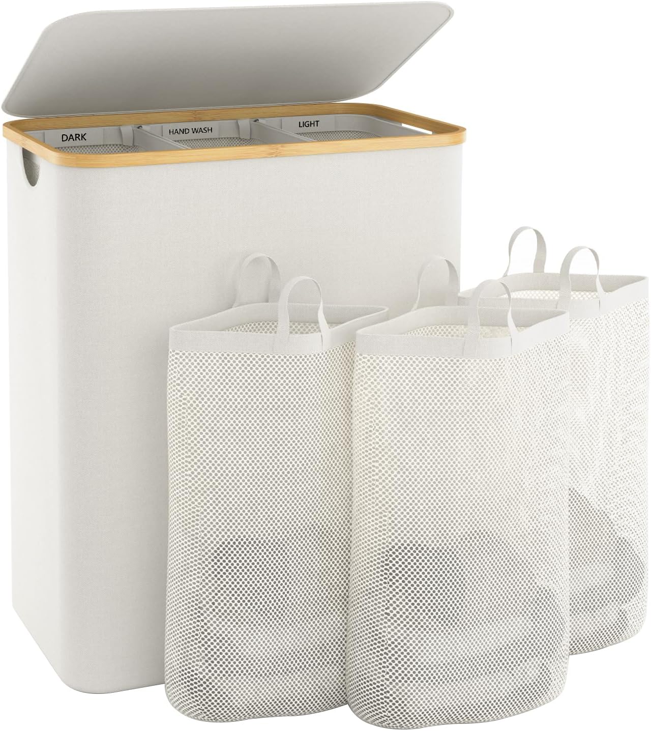 3 Section Laundry Hamper