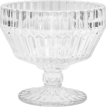 Archie Clear Footed Dessert Bowls (Set of 6)