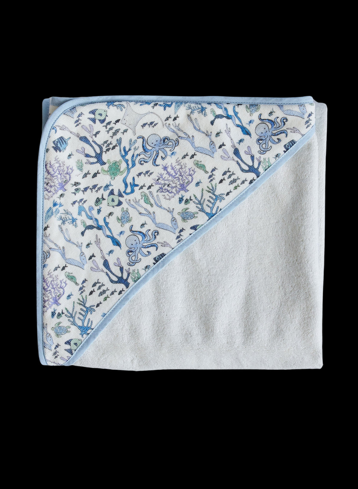 Coral Reef Hooded Bath Towel