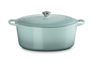 Signature Oval Dutch Oven in Sea Salt 15.5 qt.