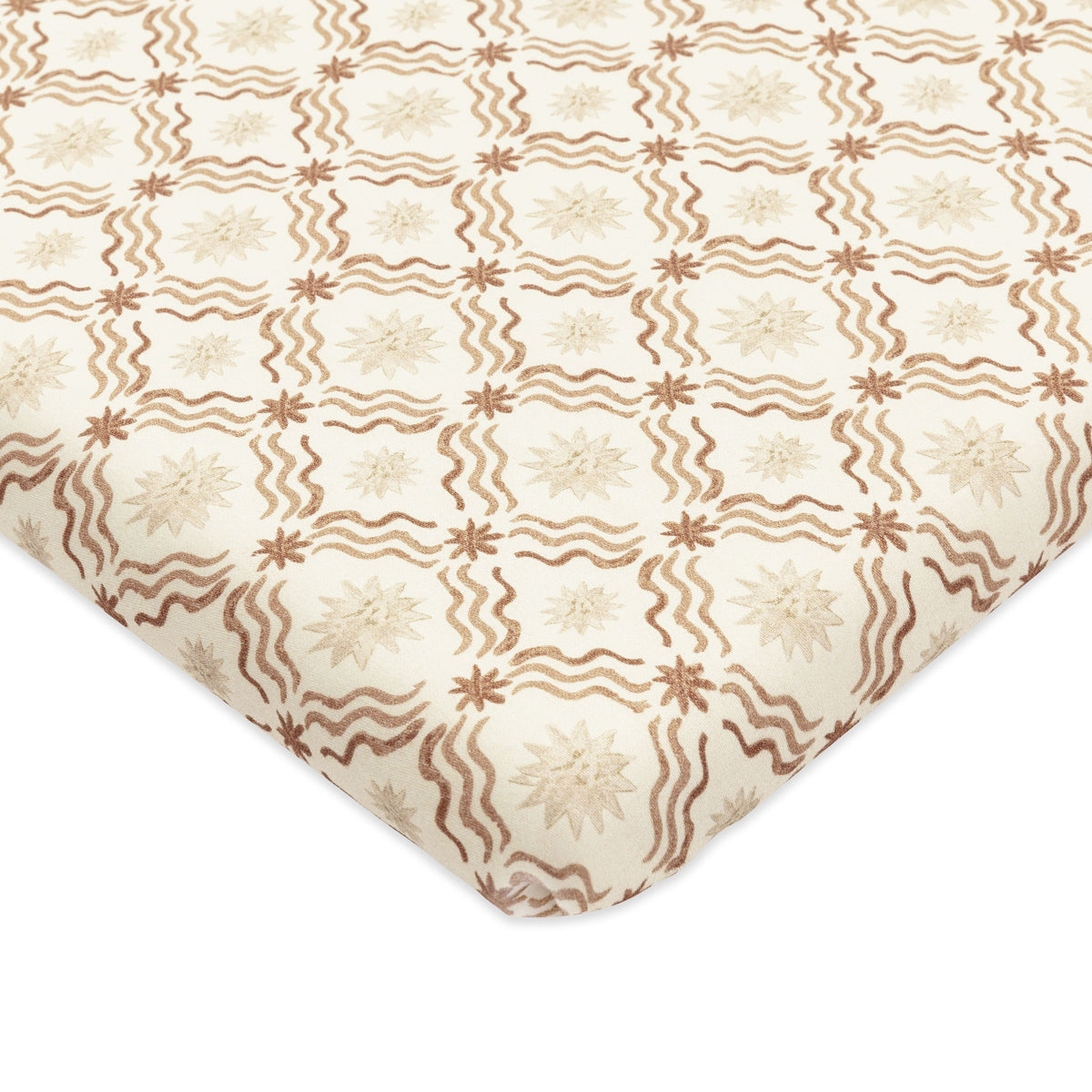 All-Stages® Bassinet Sheet in GOTS Certified Organic Brushed Cotton by Nate Berkus in Autumn Star