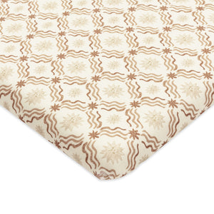 All-Stages® Bassinet Sheet in GOTS Certified Organic Brushed Cotton by Nate Berkus in Autumn Star