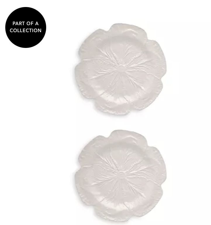 Bordallo PinheiroCabbage Charger Plate, Set of 2