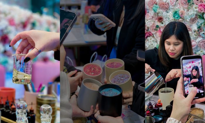 Candle making workshop