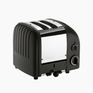 2 Slot Classic Toaster in Matte Black