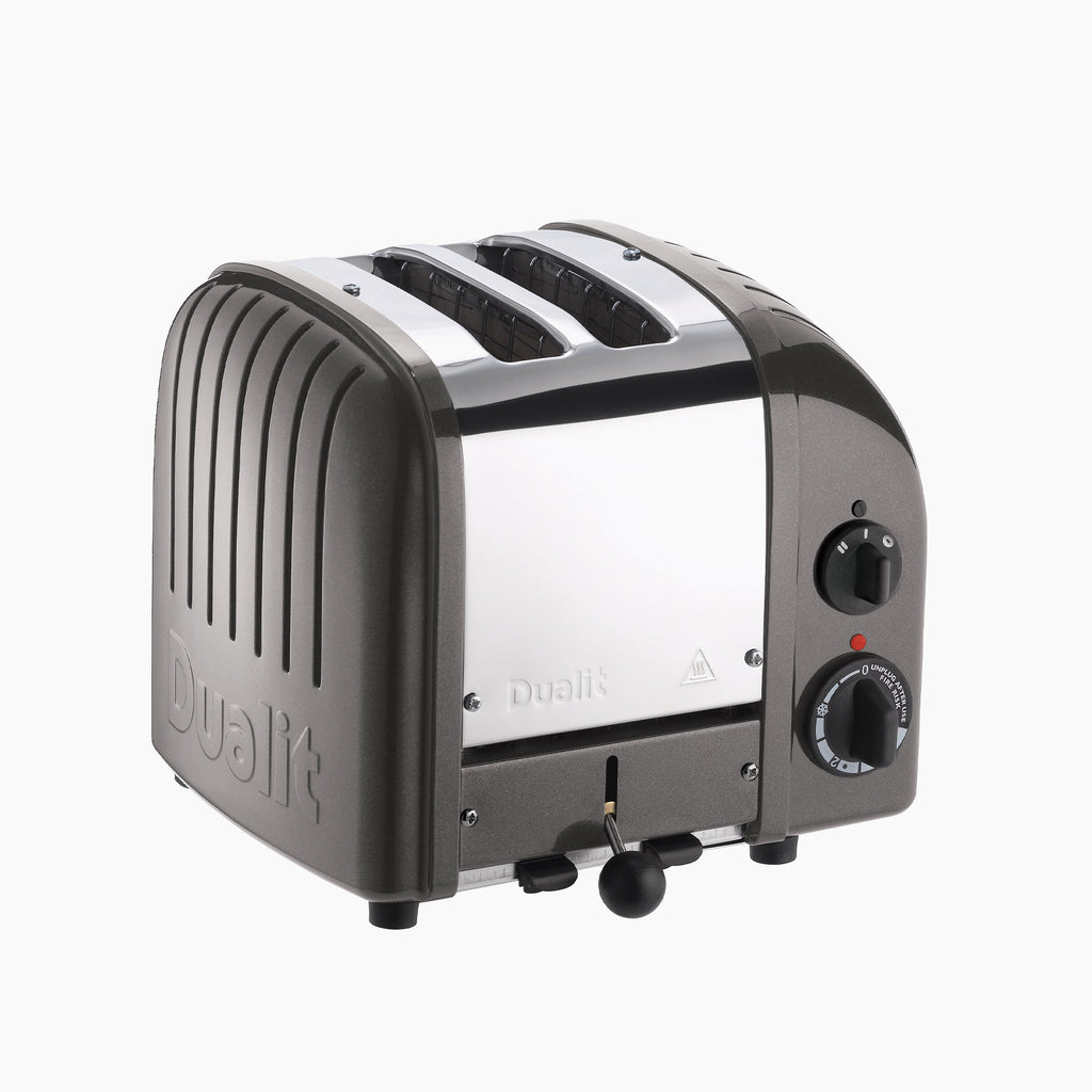 2 Slot Classic Toaster in Metallic Charcoal