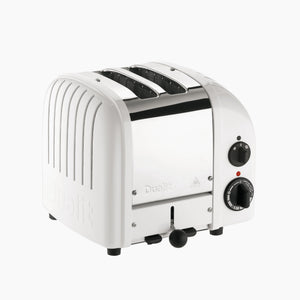2 Slot Classic Toaster in White
