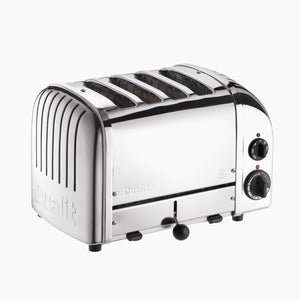 4 Slot Classic Toaster in Polished Chrome