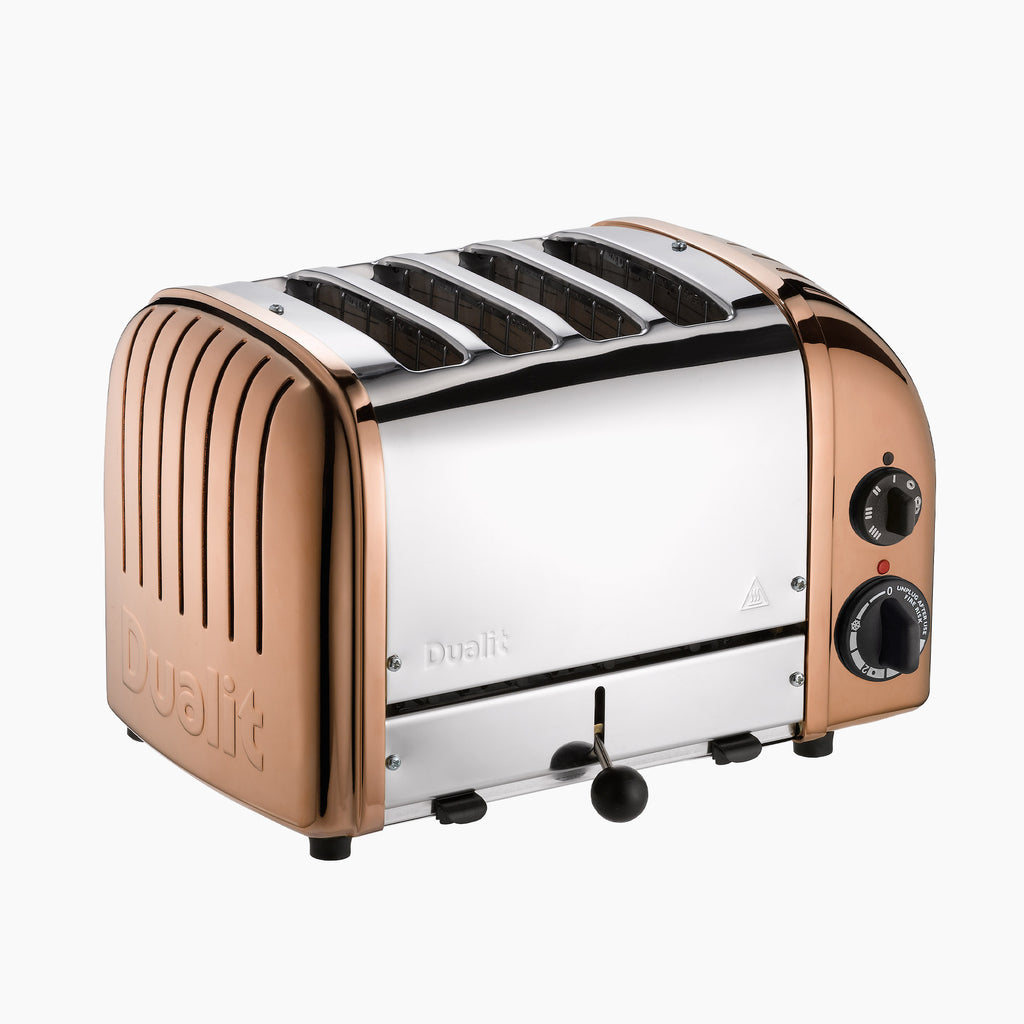 4 Slot Classic Toaster in Copper