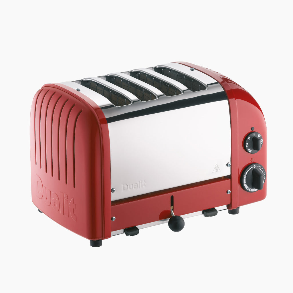 4 Slot Classic Toaster in Red