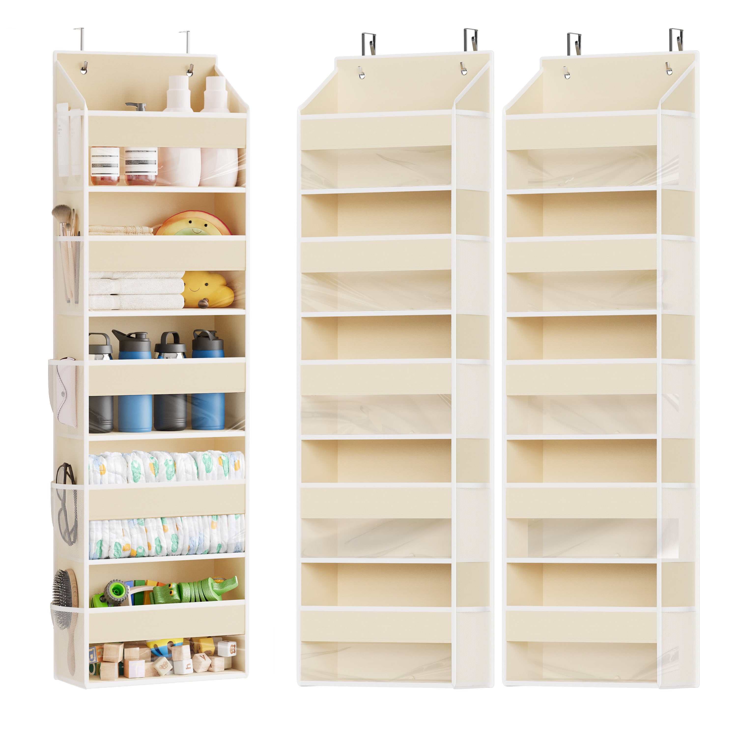 2-Pack Over-The-Door Organizers