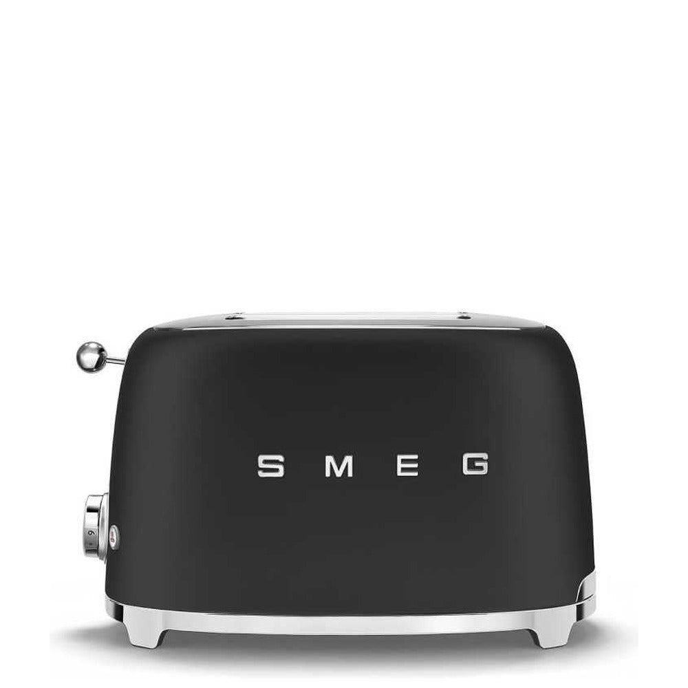 SMEG 2-Slice Toaster in Matte Black