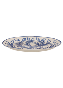 Large Blue Vina Platter