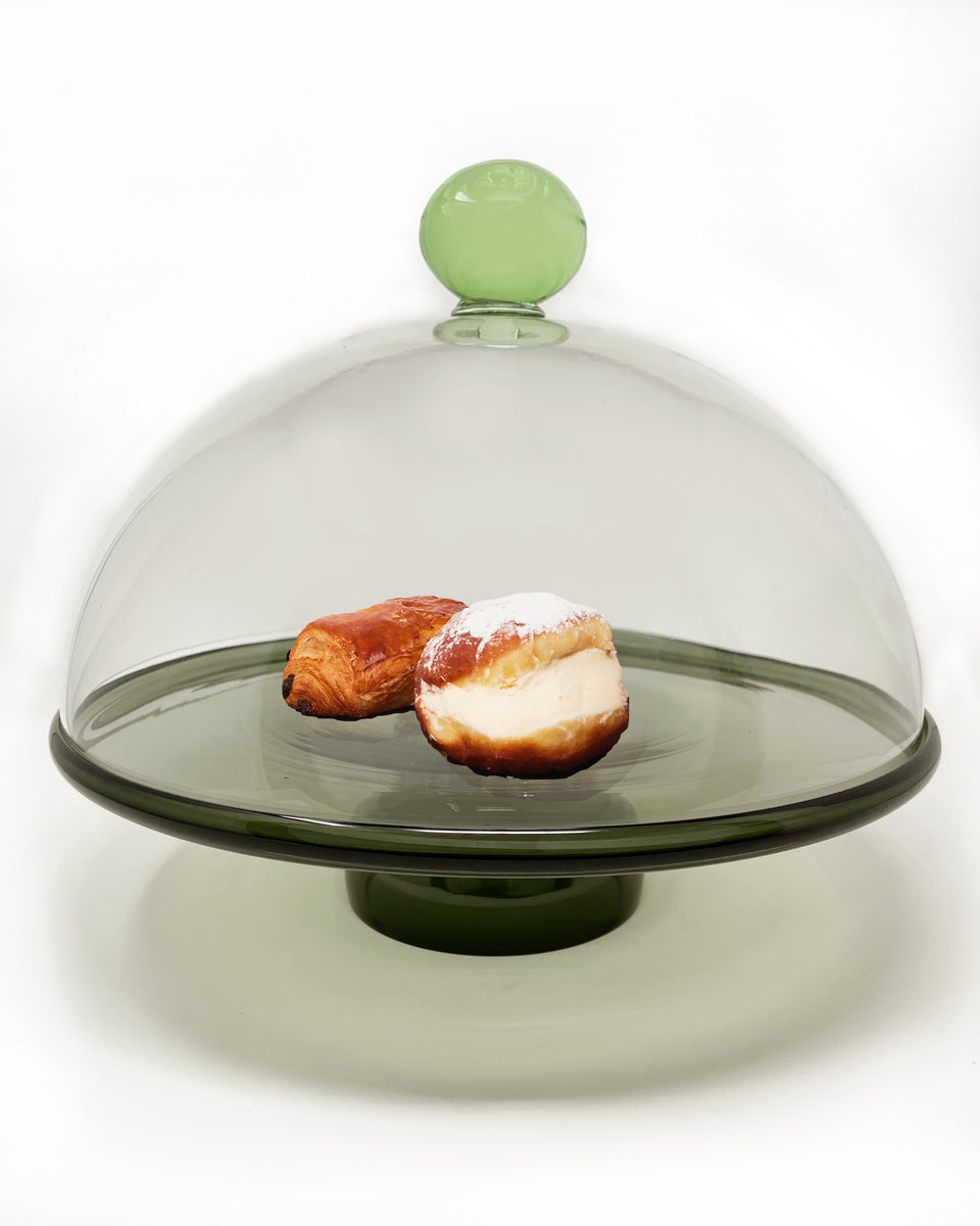 2 in 1 Cake Stand & Party Platter in Tourmaline