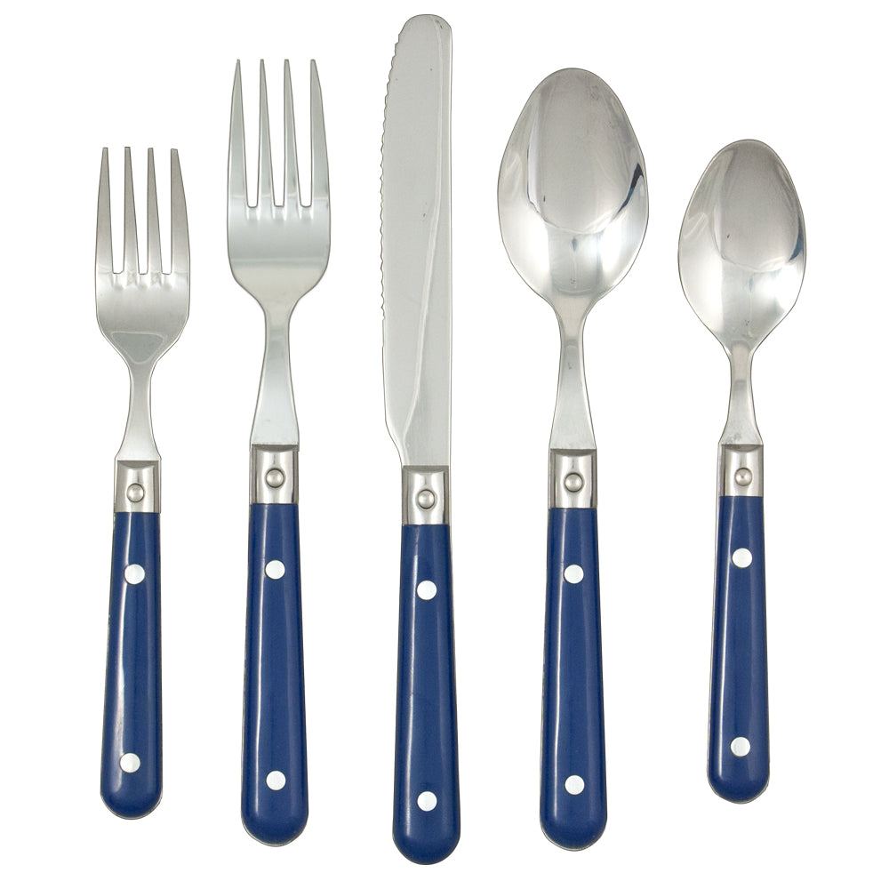LePrix 5-Piece Place Setting in Bright Blue