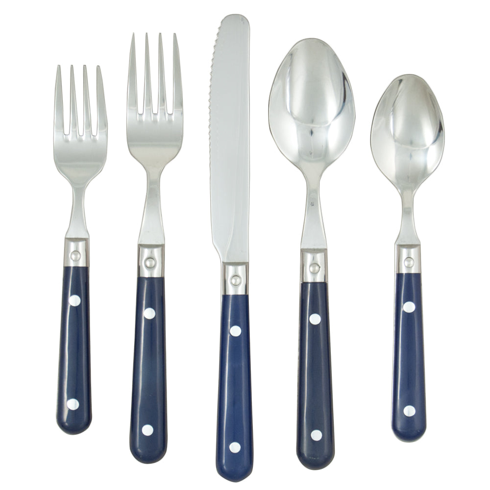 LePrix 5-Piece Place Setting in Navy
