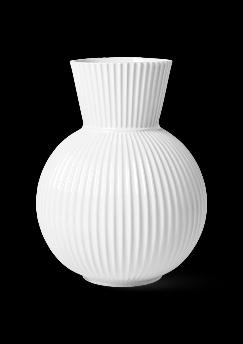 Lyngby Tura Vase in White Porcelain