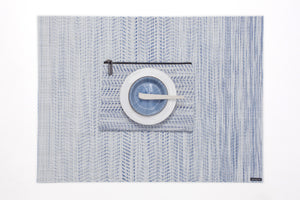Wave Placemat  in Blue