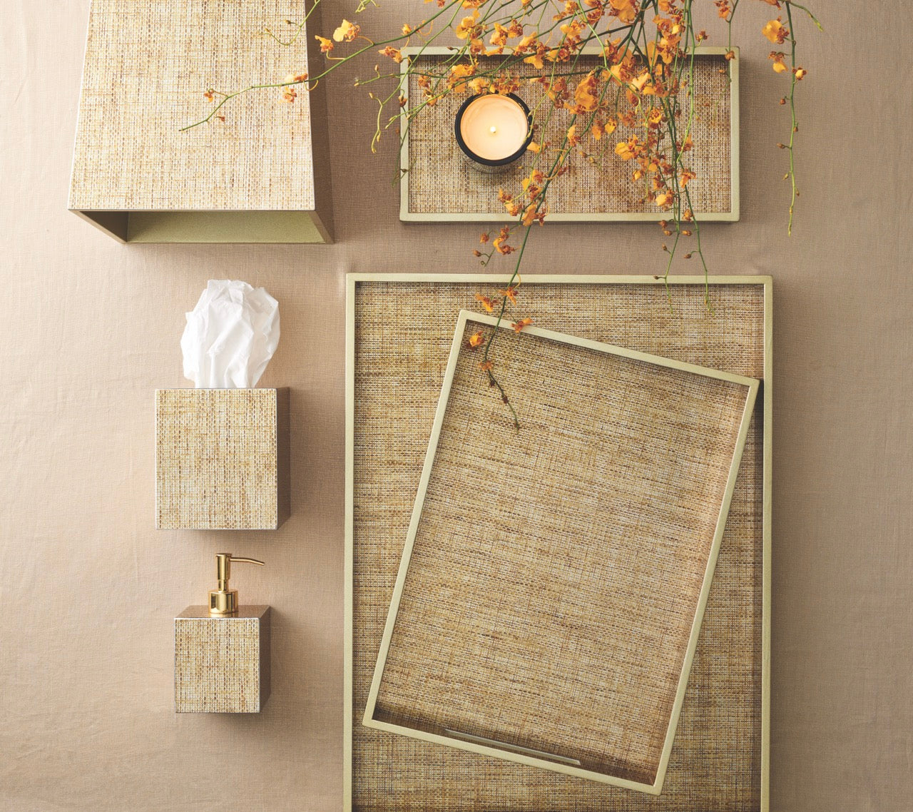 Kim Seybert Angkor Tissue Box