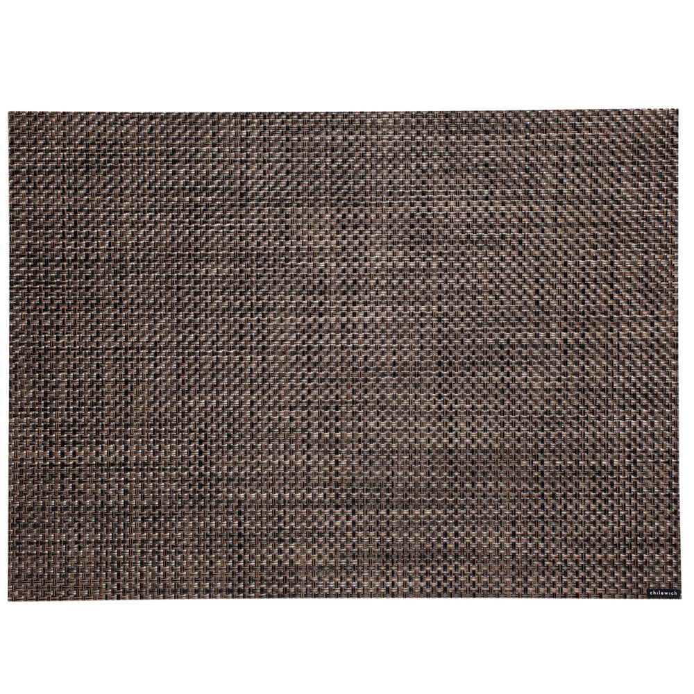 Basketweave Rectangular Placemat in Earth