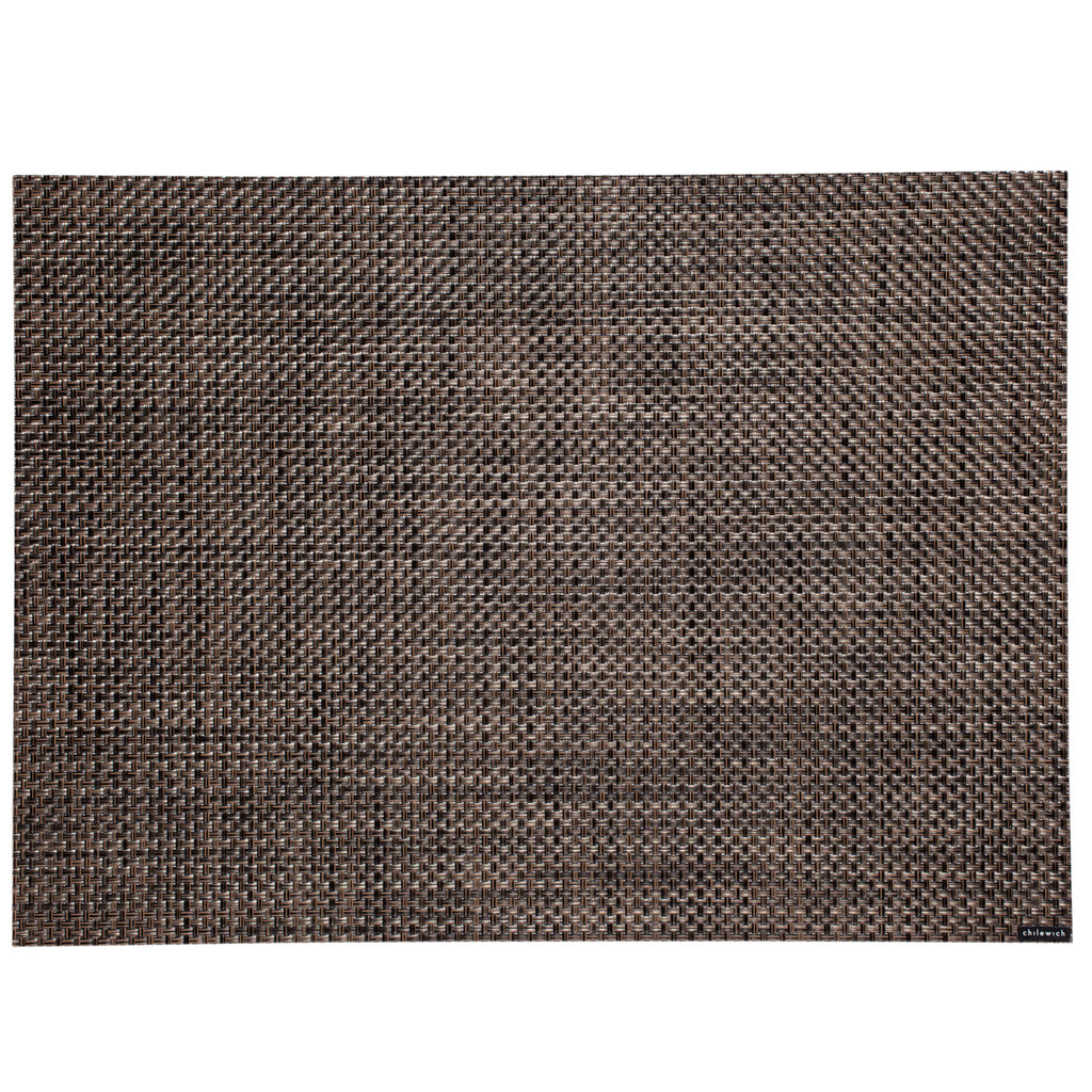 Basketweave Rectangular Placemat in Earth