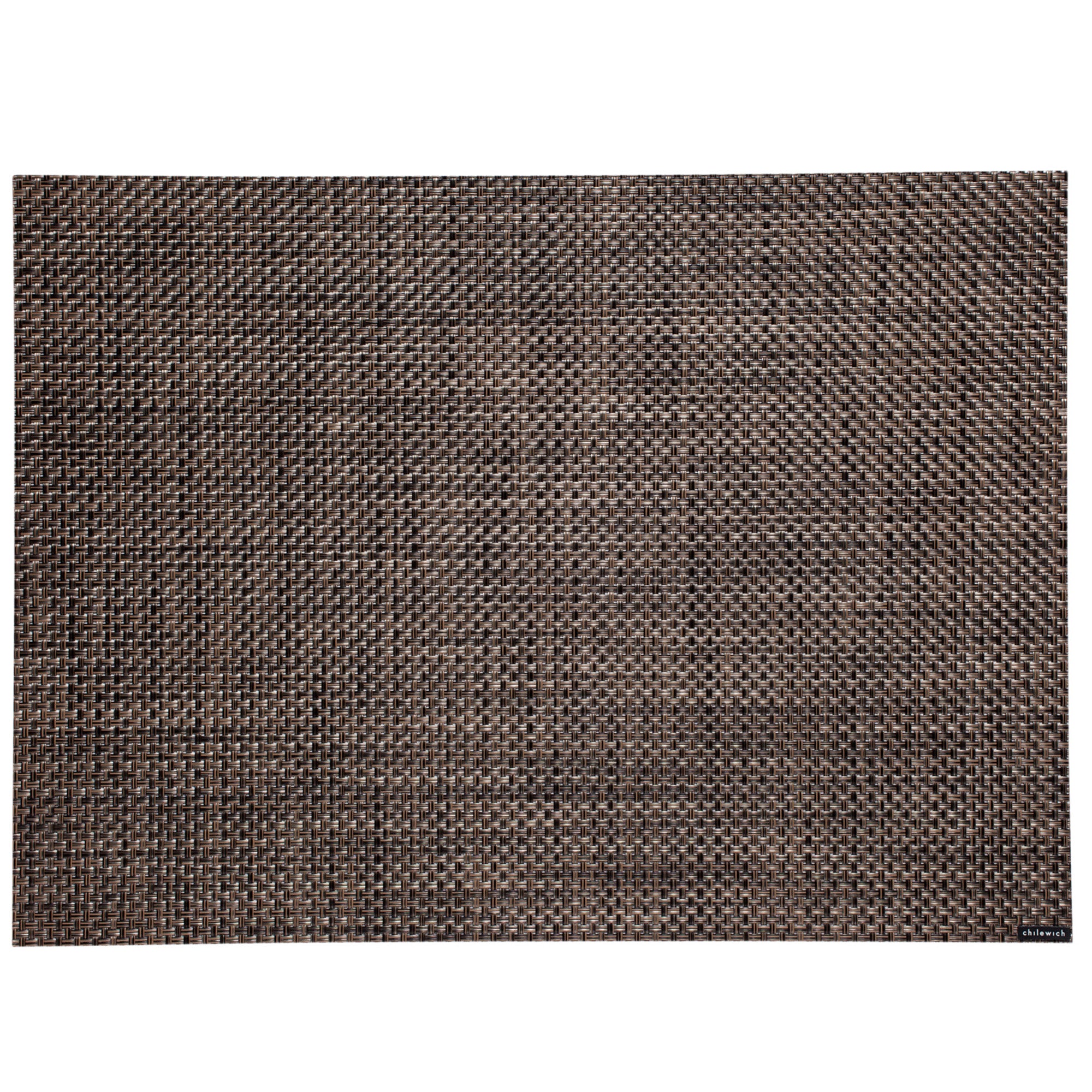 Basketweave Rectangular Placemat in Earth