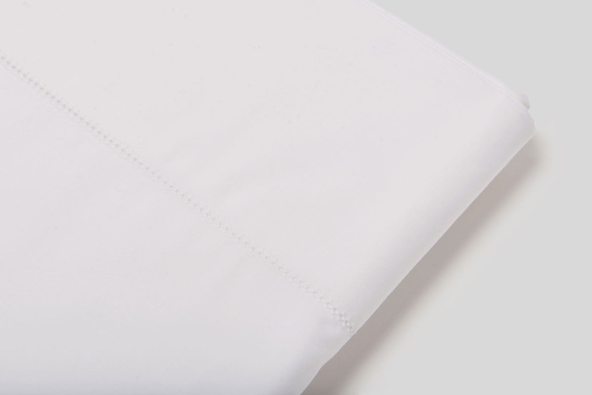 Light Gray Classic Percale Flat Sheet