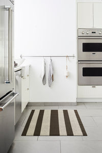 Bold Stripe Shag Utility Mat