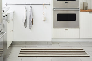 Bold Stripe Shag Utility Mat